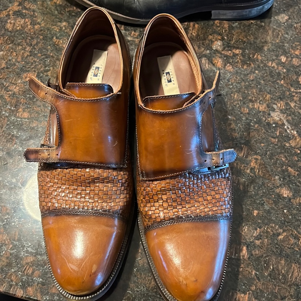 Mens chestnut dress shoe, decent condition